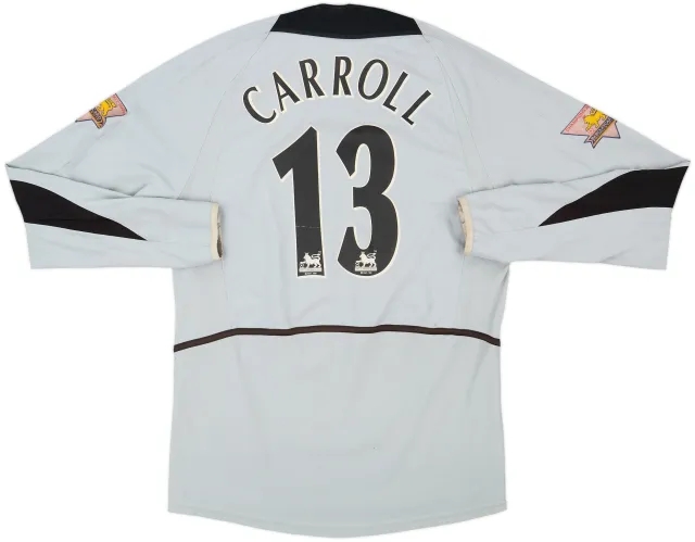 2002-04 Manchester United GK Shirt Carroll #13 - 7/10 - (L)