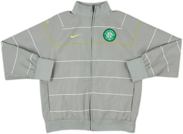2008-09 Celtic Nike Track Jacket - 8/10 - (M.Boys)