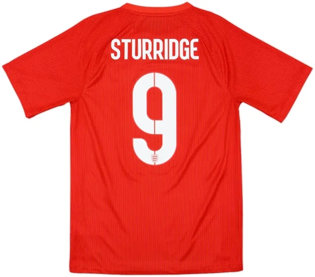 2014-15 England Away Shirt Sturridge #9 - 10/10 - (S)