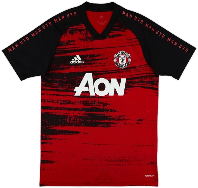 2020-21 Manchester United adidas Training Shirt - 10/10 - (S)