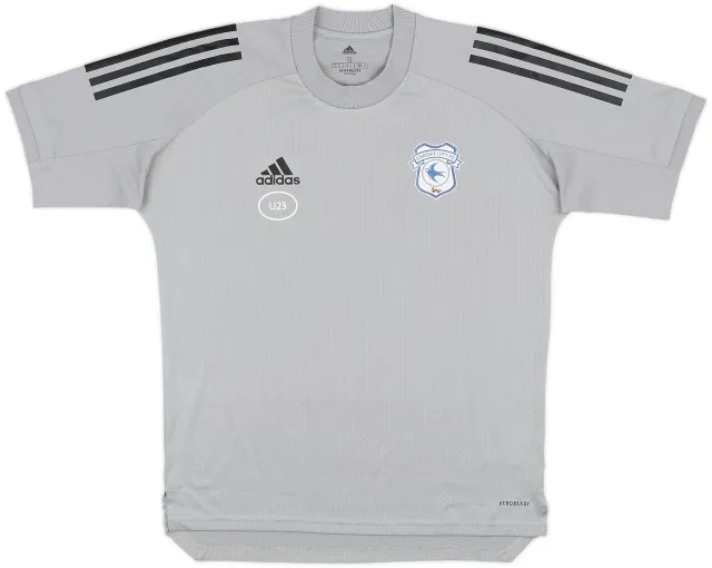 2020-21 Cardiff City U23 adidas Training Shirt - 9/10 - (S)