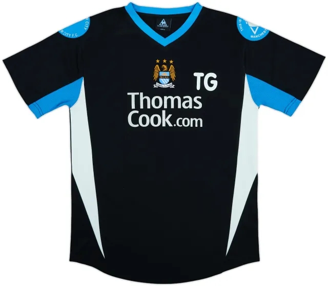2008-09 Manchester City Le Coq Sportif Staff Issue Training Shirt TG (T. Grip) - 7/10 - (M)