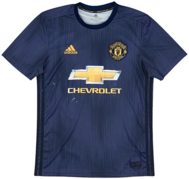 2018-19 Manchester United Third Shirt - 4/10 - (S)
