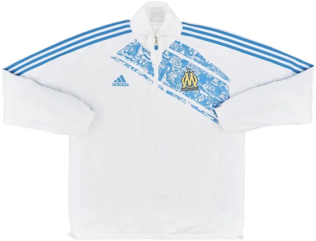2011-12 Marseille adidas Track Jacket - 9/10 - (XL)