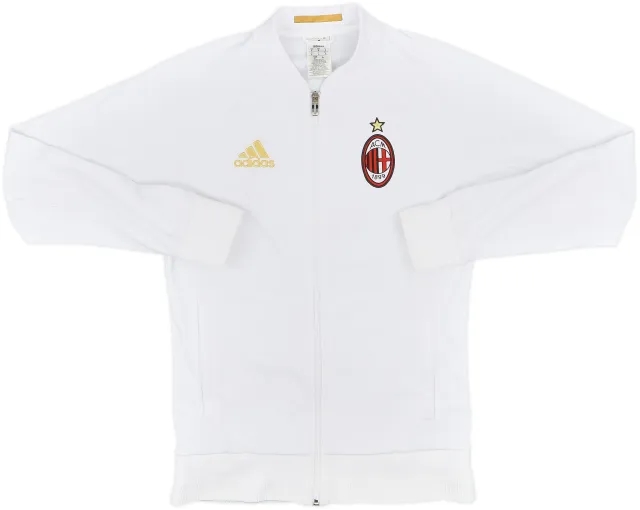 2016-17 AC Milan adidas Track Jacket - 9/10 - (S)
