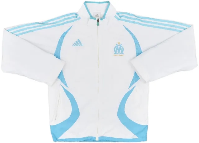 2006-07 Marseille adidas Track Jacket - 9/10 - (S)