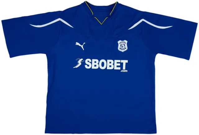 2010-11 Cardiff Home Shirt - 8/10 - (3XL)