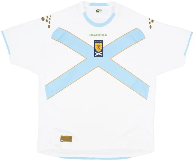 2007-08 Scotland Away Shirt - 6/10 - (XXL)
