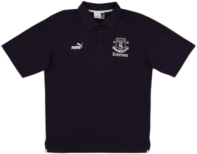 2000-01 Everton Umbro Polo Shirt - 9/10 - (M)