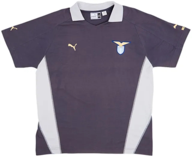 2000-01 Lazio Puma Polo Shirt - 7/10 - (XL)