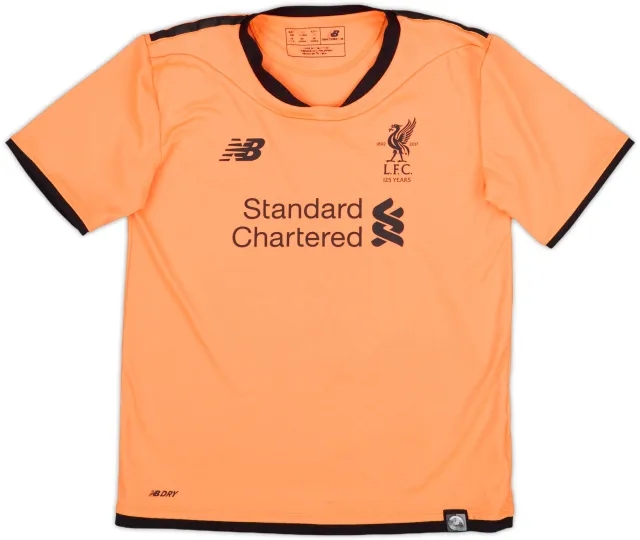 2017-18 Liverpool 125 Years Third Shirt - 8/10 - (6-7 Years)
