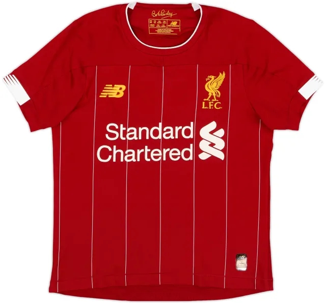 NewBalance Liverpool Boys SS Home Shirt 2019/20