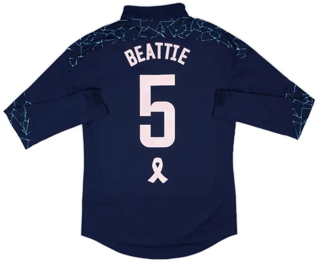 2020-21 Manchester City Player Issue Training Top Beattie #5 - 9/10 - (M)