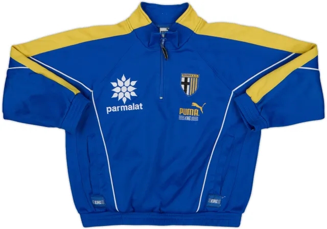 1995-97 Parma Puma 1/4 Zip Drill Top - 6/10 - (XXS)