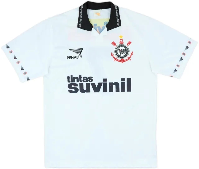 1995 Corinthians Away Shirt #7 - 7/10 - (L)