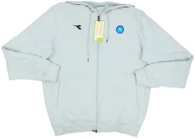 2008-09 Napoli Diadora Hooded Track Jacket (M)