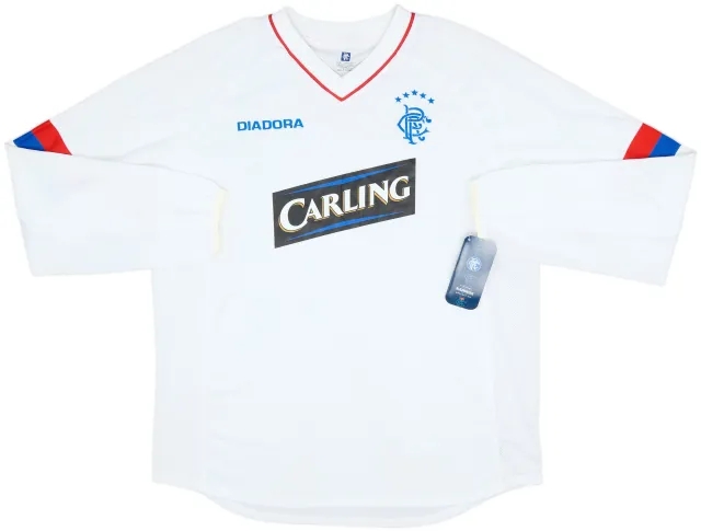 Diadora Rangers Mens LS Third Shirt 2003/04