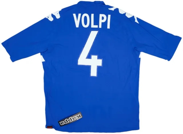 2005-07 Sampdoria Player Issue Home Shirt Volpi #4 (XL)