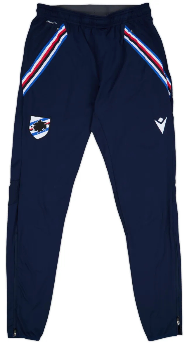 2022-23 Sampdoria Macron Track Pants/Bottoms - 9/10 - (S)