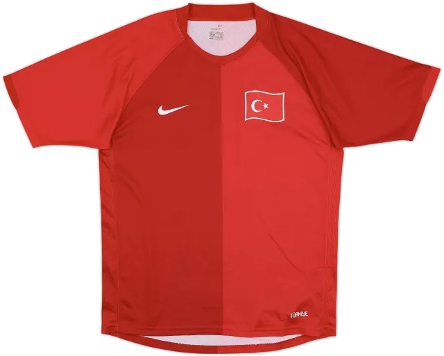 2006-08 Turkey Home Shirt - 9/10 - (S)