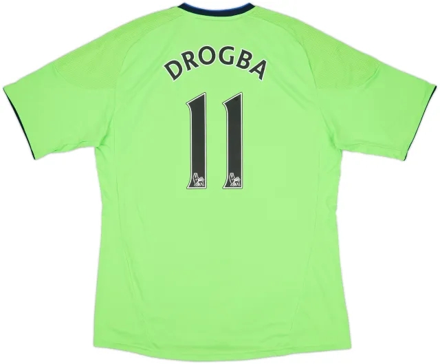 2010-11 Chelsea Third Shirt Drogba #11 (XL)