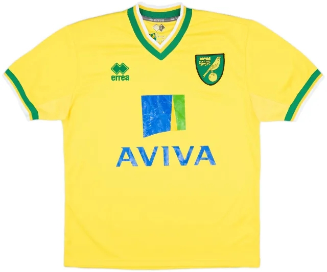 2011-12 Norwich Home Shirt - 6/10 - (S)
