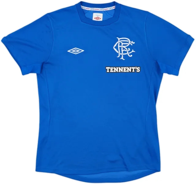 Umbro Rangers Mens SS Home Shirt 2012/13