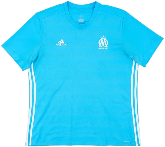 2017-18 Olympique Marseille Away Shirt - 7/10 - (XL)