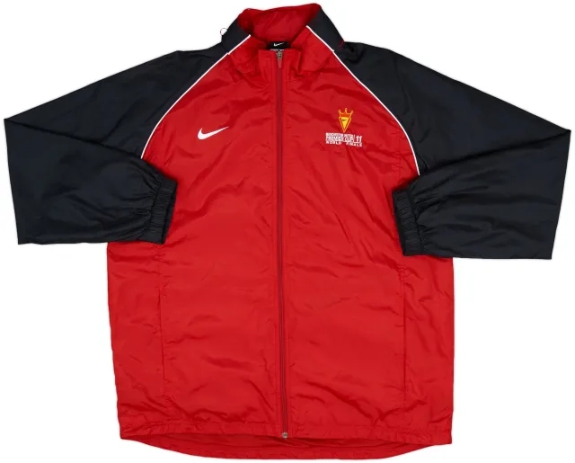 2011-12 Manchester United 'Premier Cup Finals' Nike Track Jacket - 8/10 - (XL)