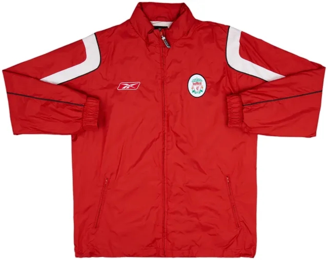 2003-04 Liverpool Reebok Track Jacket - 8/10 - (M)
