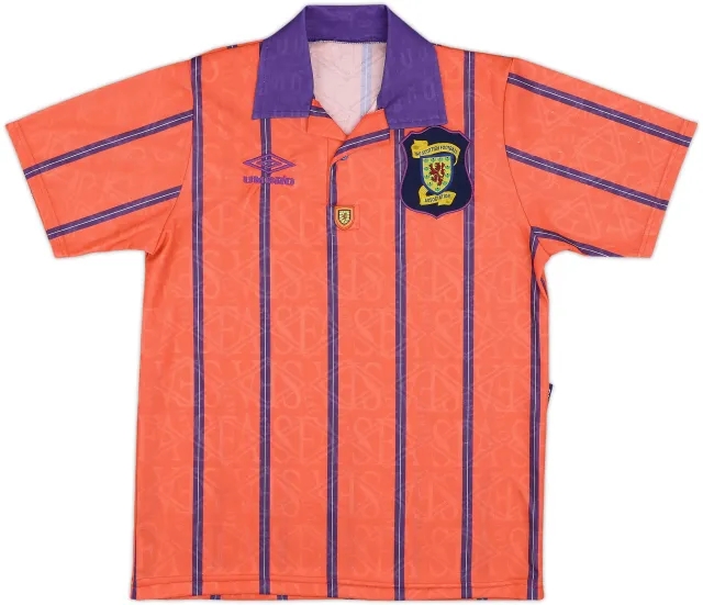 1993-95 Scotland Away Shirt - 8/10 - (S)