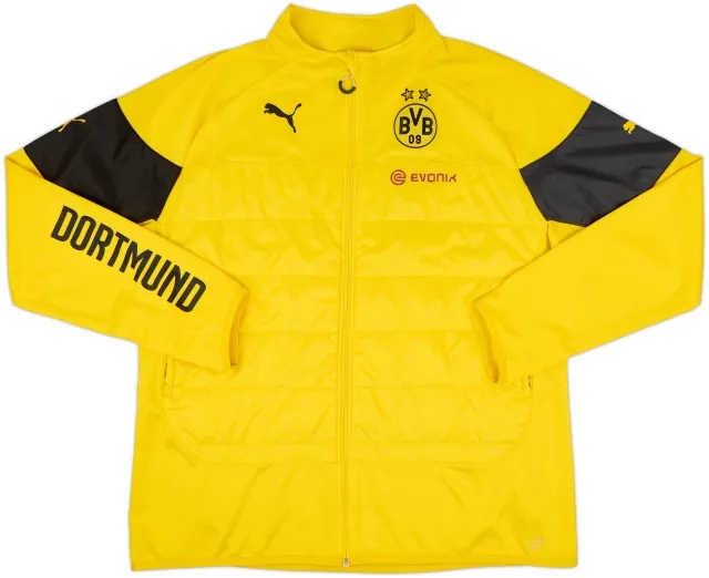 2014-15 Borussia Dortmund Puma Track Jacket - 8/10 - (3XL)