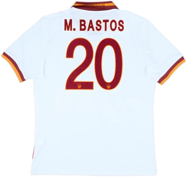 2013-14 Roma Player Issue Away Shirt M.Bastos #20 (3XL)
