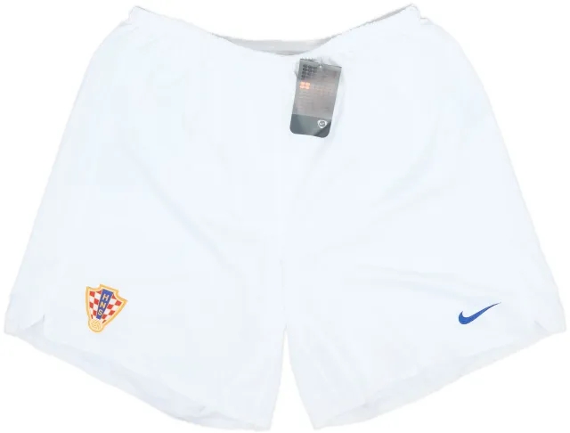 2006-08 Croatia Player Issue Home Shorts (XXL)