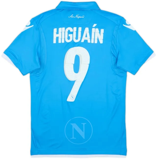 2014-15 Napoli Home Shirt Higuain #9 (S)