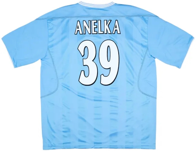2003-04 Manchester City Home Shirt Anelka #39 (XL)
