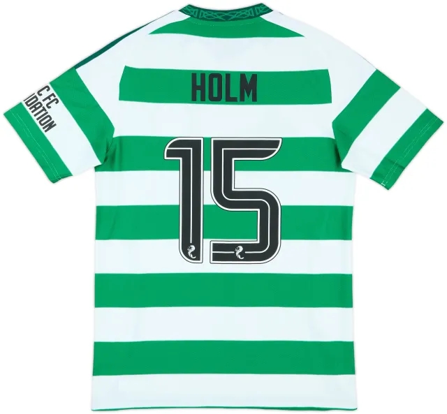 2024-25 Celtic Match Issue Home Shirt Holm #15