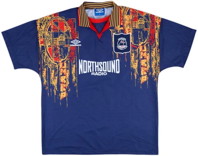 1994-96 Aberdeen Away Shirt - 9/10 - (XL)