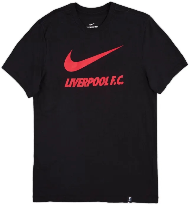 2020-21 Liverpool Nike Cotton Tee - 8/10 - (M)