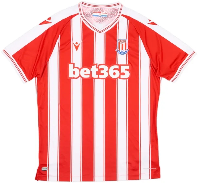2020-21 Stoke City Home Shirt - 10/10 - (XL)
