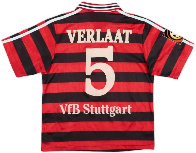 1998-99 Stuttgart Away Shirt Verlaat #5 - 8/10 - (L.Boys)