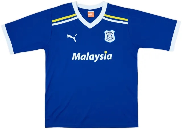 2011-12 Cardiff Home Shirt - 8/10 - (L)