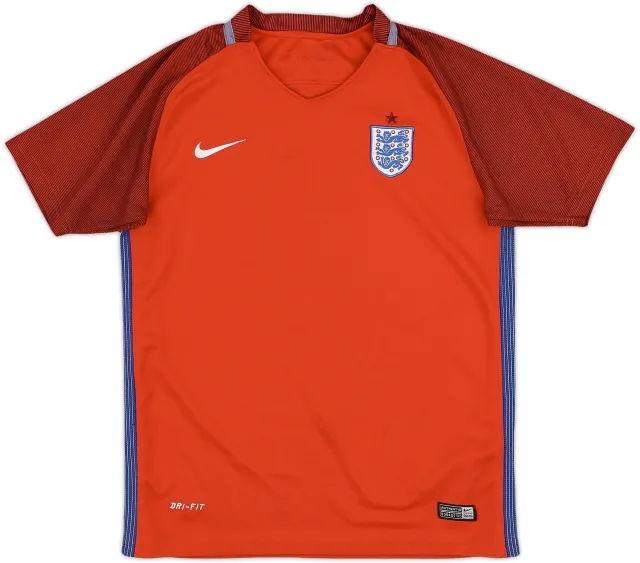 2016-17 England Away Shirt - 7/10 - (M.Boys)