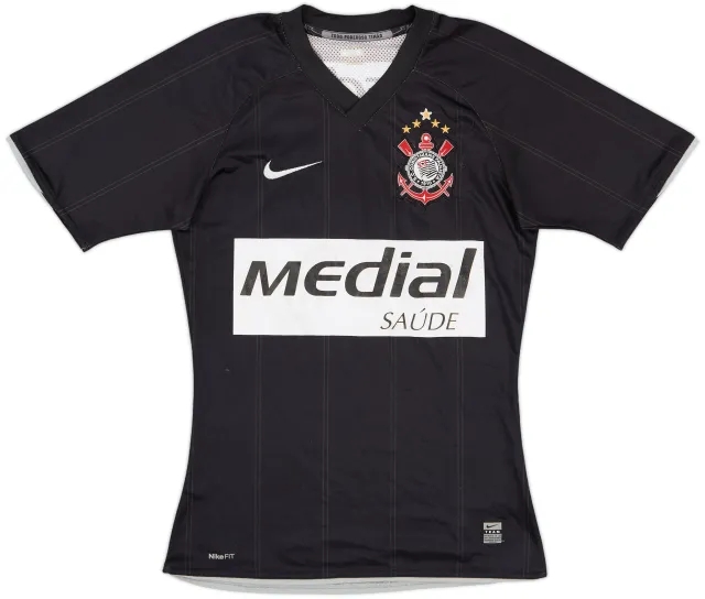 2008 Corinthians Away Shirt #10 - 5/10 - (S)