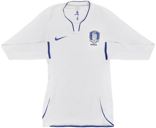 2008-10 South Korea Player Issue Away L/S Shirt - 6/10 - (XL)