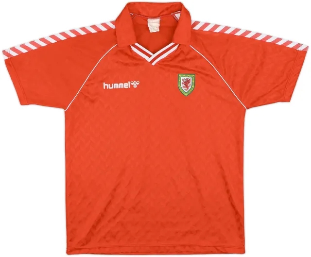 1988-90 Wales Home Shirt - 8/10 - (XL)