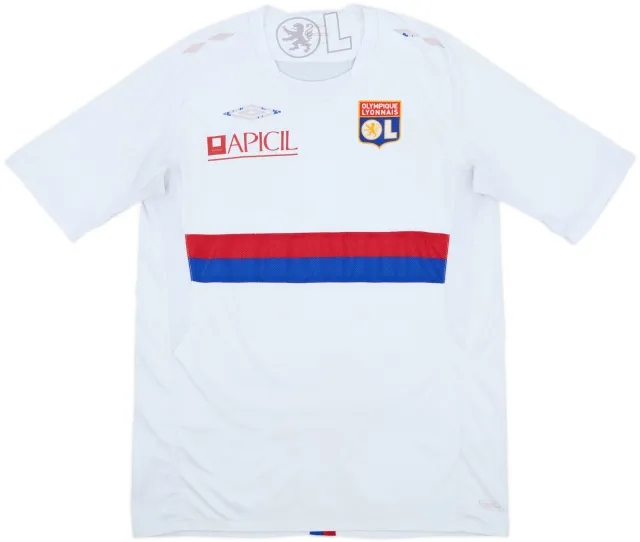 2010-11 Lyon Home Shirt - 4/10 - (M)