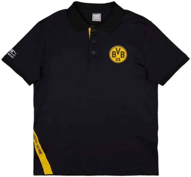 2024-25 Borussia Dortmund Puma Polo Shirt - 9/10 - (M)