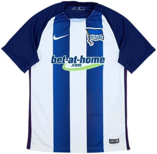 2016-17 Hertha Berlin Home Shirt - 9/10 - (S)
