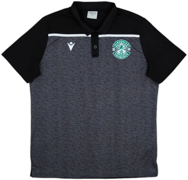 2019-20 Hibernian Macron Polo Shirt - 10/10 - (XL)